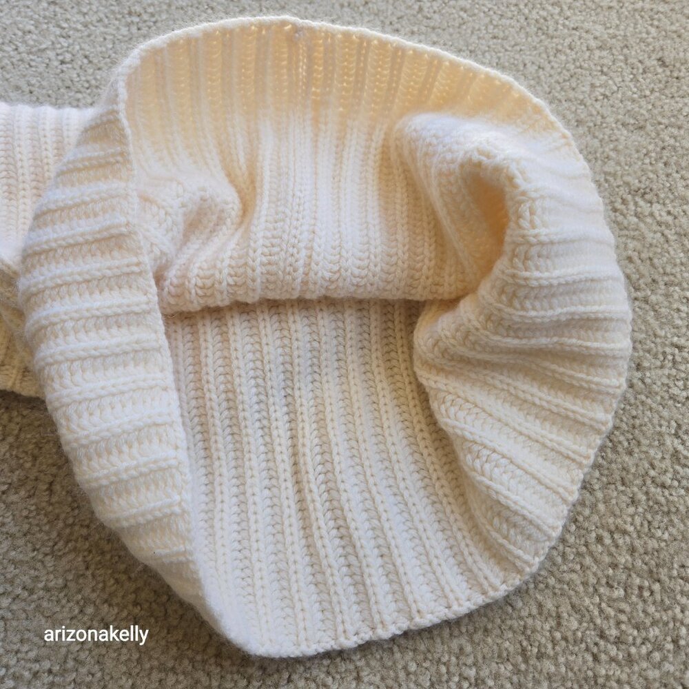 NWOT Malo Cashmere Neck Warmer Ivory - Picture 9 of 15